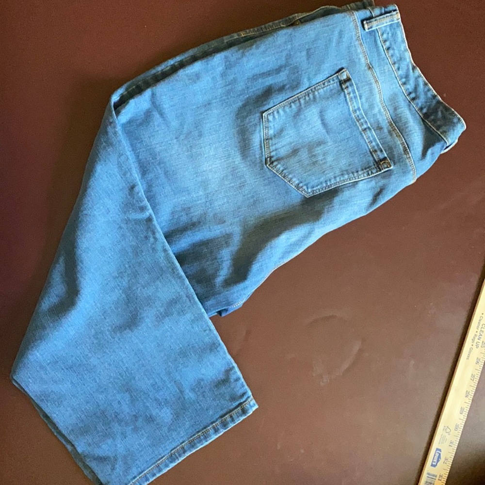 Style & Co size 20 - blue denim curvy capri